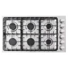 4-Piece Kitchen Appliance Package - 36 in Gas Cooktop, 24 in Electric Wall Oven, 24 in Microwave Drawer, Energy Star Fre