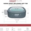 Coleman 4 To 6 Person Square Inflatable Hot Tub With 114 AirJets, Gray - 15442