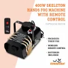 400W Skeleton Hands Fog Machine with Remote Control, Black, Halloween by Way To Celebrate