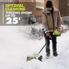 RYOBI 40V 12" Wheeled Snow Shovel Kit