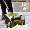 RYOBI 40V 12" Wheeled Snow Shovel Kit