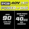 RYOBI 40V HP Brushless 18" Chainsaw Kit - Over 90 Cuts per Charge