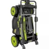 RYOBI 40V 20 in Self-Propelled Mower/Trimmer/Blower Kit, 2 Batteries, 2 Chargers - RY401120-Y/Ry40270/RY40407BTLVNM