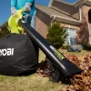 RYOBI 40V VAC ATTACK Leaf Vacuum/Mulcher Kit - (2) 40V 5.0 Ah Batteries