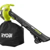 RYOBI 40V VAC ATTACK Leaf Vacuum/Mulcher Kit - (2) 40V 5.0 Ah Batteries