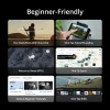4K UHD Camera Drone Under 249 g With 3-Axis Gimbal, 10 km Video Transmission, Auto Return And 31-Min Flight Time