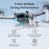 4K UHD Camera Drone Under 249 g With 3-Axis Gimbal, 10 km Video Transmission, Auto Return And 31-Min Flight Time