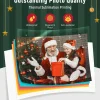 4x6 Photo Printer with Wi-Fi, 100 Sheets, Thermal Dye-Sublimation - Compatible with iPhone and Android