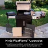 5-in-1 Electric and Propane 3-Burner Outdoor Grill and Smoker, Stainless Steel