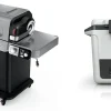5-in-1 Electric and Propane 3-Burner Outdoor Grill and Smoker, Stainless Steel