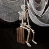 5 Pack Halloween Decorations, Kabnic Halloween Gauze - Black Creepy Cloth for Indoor & Outdoor Halloween Decor, Haunted