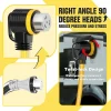 50 Feet 50 Amp RV/Generator Cord, 6/3+8/1 Gauge STW Wire - NEMA 14-50P To SS2-50R