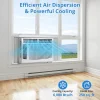 6,000 BTU 115V Window Air Conditioner With Reusable Filter - Cools Rooms Up To 250 Sq. Ft.