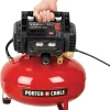 6 Gallon Oil-Free Pancake Air Compressor, 150 PSI, 2.6 SCFM at 90 PSI