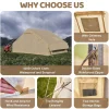 ABORON 6 Person Inflatable Camping Tent With Pump, 10ft x 7ft, 4 Season, Oxford - Glamping Family Tent