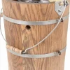 6 qt Country Ice Cream Maker With Classic Wooden Tub - Hand Crank