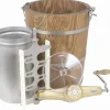 6 qt Country Ice Cream Maker With Classic Wooden Tub - Hand Crank