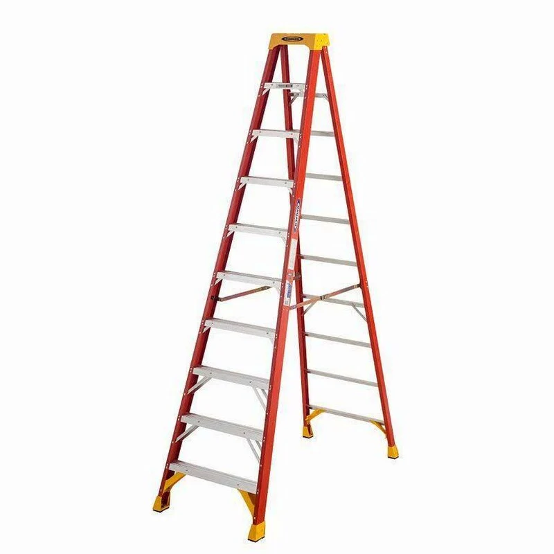 Fiberglass Step Ladder, 10 ft, 300 lb - 6210