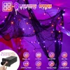 66FT 200 LED Halloween Lights, Halloween Lights Outdoor with 8 Lighting Modes, Waterproof Halloween String Lights for Ch