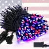 66FT 200 LED Halloween Lights, Halloween Lights Outdoor with 8 Lighting Modes, Waterproof Halloween String Lights for Ch