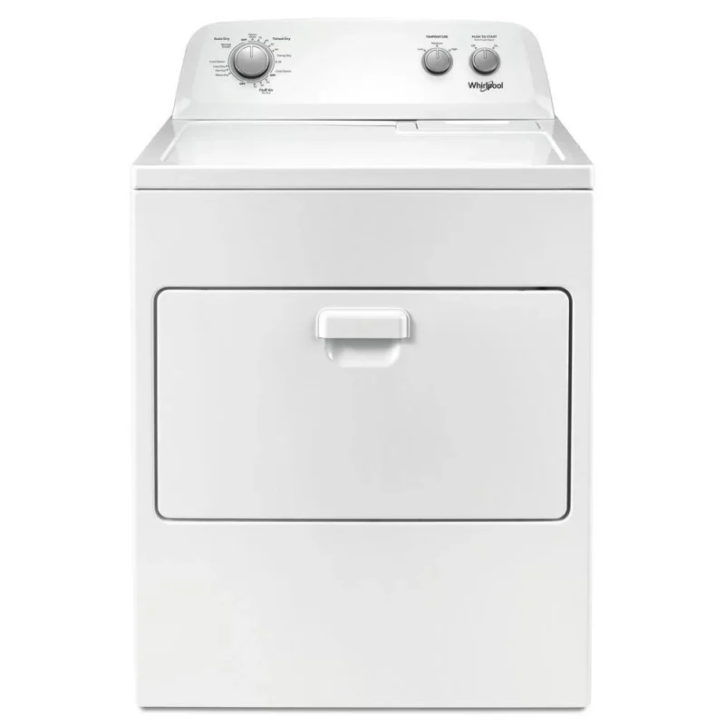 7.0 Cu. Ft. Electric Dryer - White