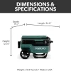 70Qt Wheeled Insulated Hard Shell Ice Chest - Trailmate