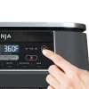 8-Quart 6-in-1 Dual Zone Air Fryer With Broil Rack