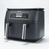 8-Quart 6-in-1 Dual Zone Air Fryer With Broil Rack