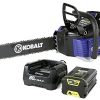 80-Volt Lithium-Ion 18-In Cordless Electric Chainsaw