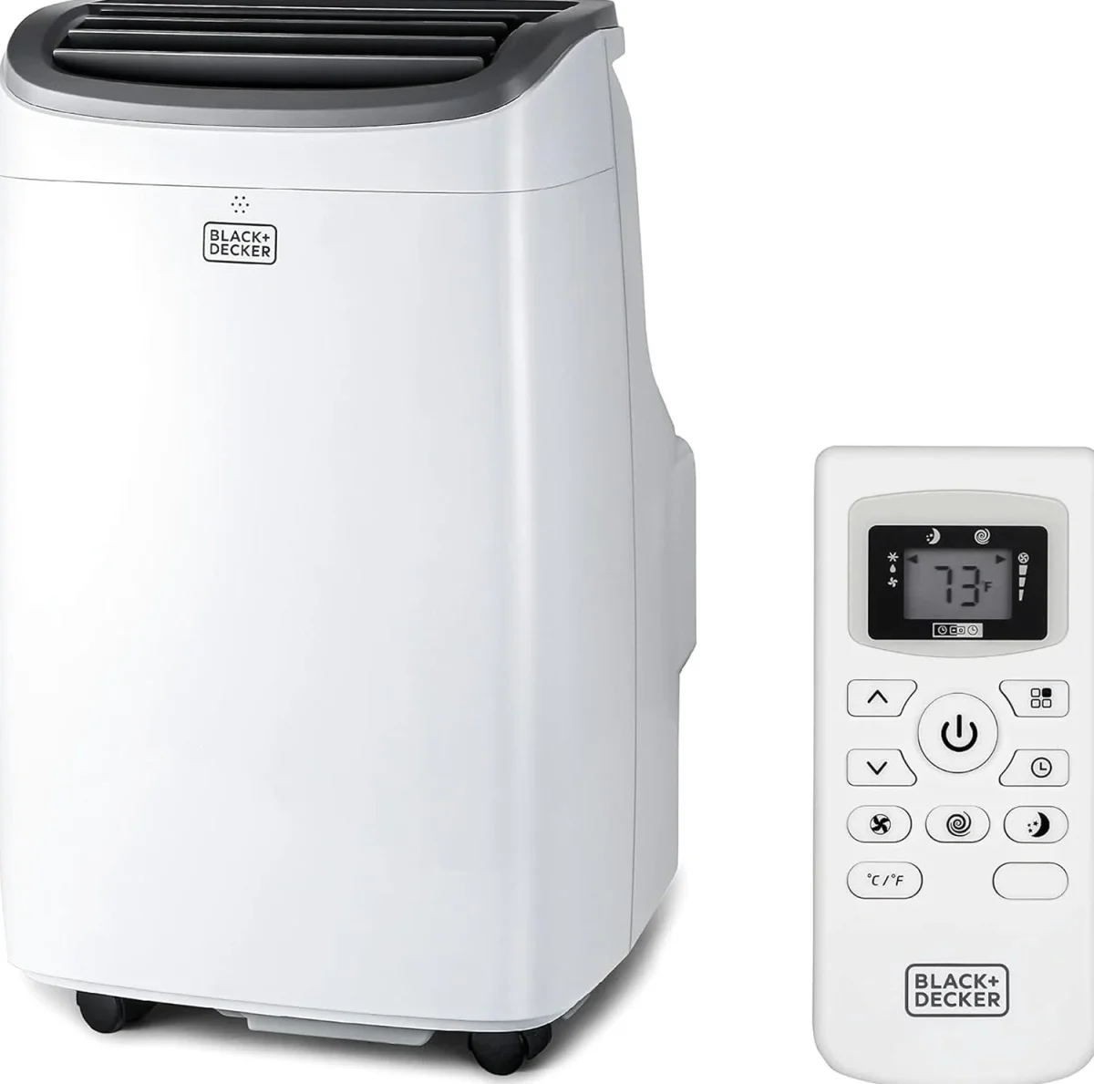 BLACK+DECKER Portable Air Conditioner 8,000 BTU, Up To 350 Sq. Ft. With Remote Control