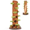 90.5-Inch Modern Multi-Level Cat Tree Tower With 5 Condos, Sisal Scratching Posts And Elevated Perches