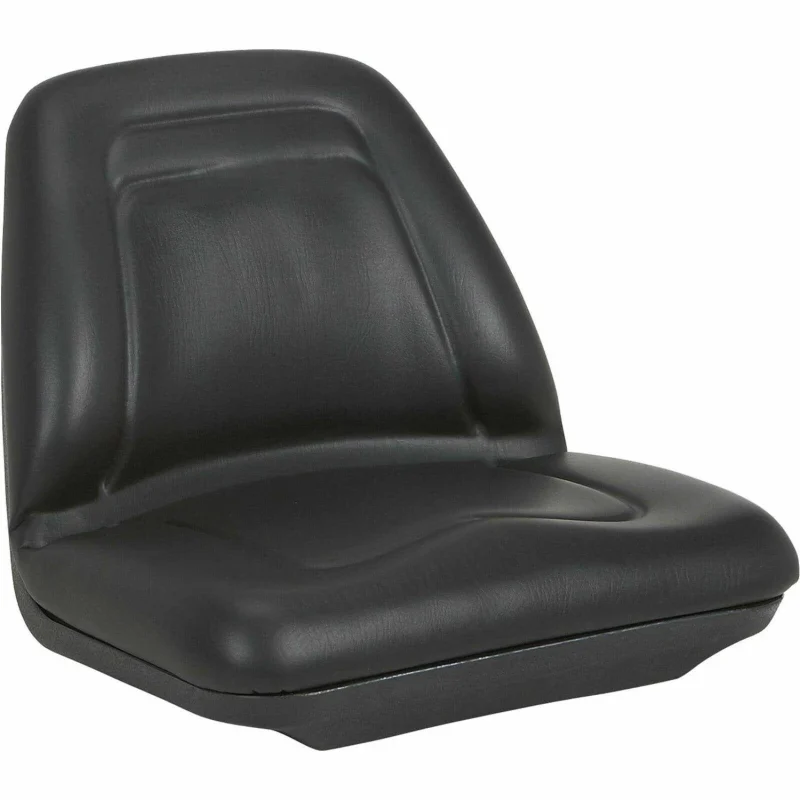 A & I Deluxe Midback Utility Lawn Mower Seat, 18 in Wide x 15.25 in Tall x 19.25 in Deep - TM555BL
