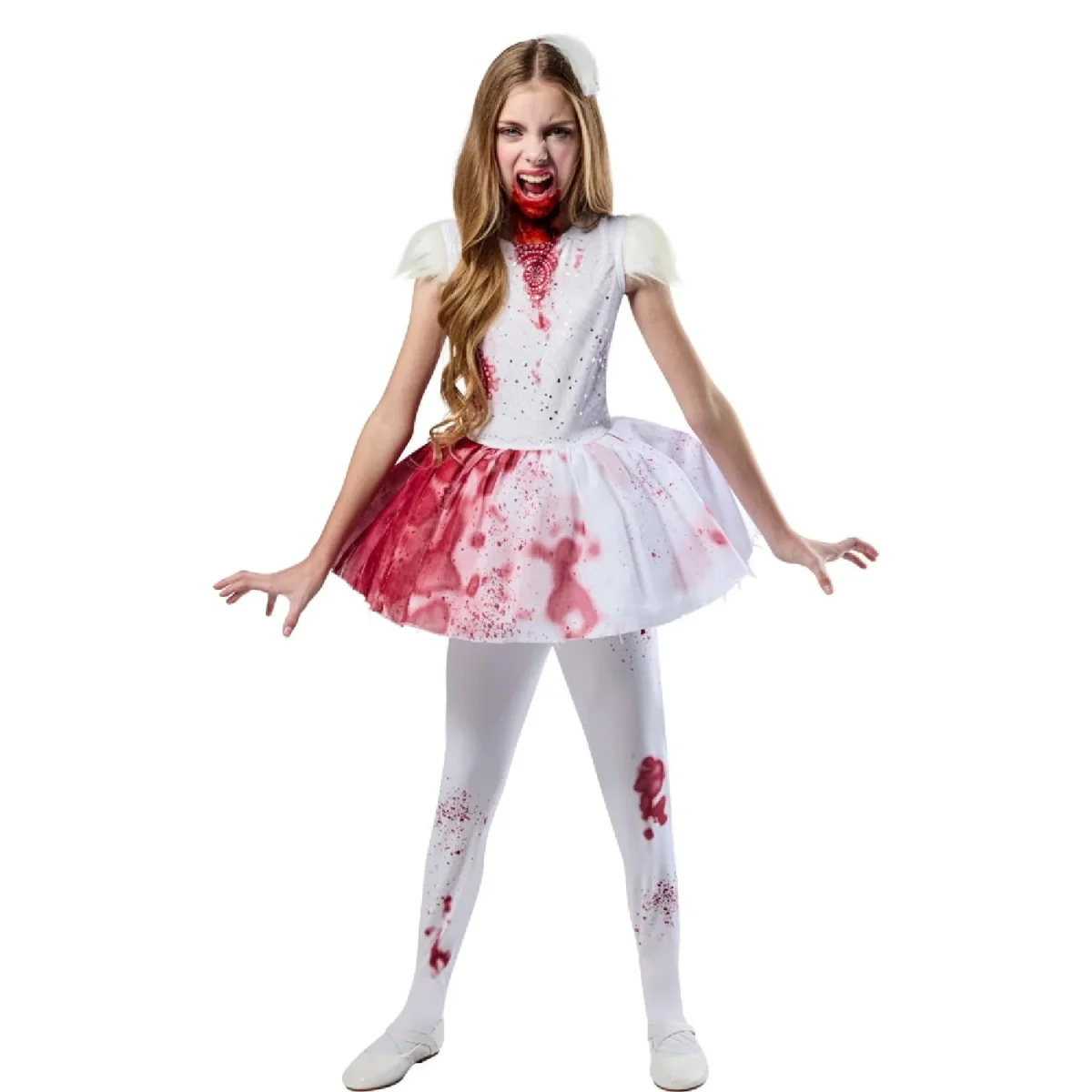 Abigail Halloween Costume for Children, Girls' Size L (10/12), by Rubies