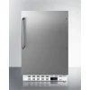 ADA Compliant Built-In Freestanding Manual Defrost All-Freezer, White Cabinet - 32 x 19.88 x 22.5 in