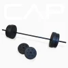 Adjustable Standard Weight Bench With Rack, Leg Extension And 90 lb Weight Set - 59 in L x 54.75 in W x 48 in H