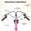 Adult Electric Tricycle - 7-Speed Folding E-Trike, 24in Wheels, 36V 10Ah Removable Battery, 250W Motor, 330-Lb Load Capa