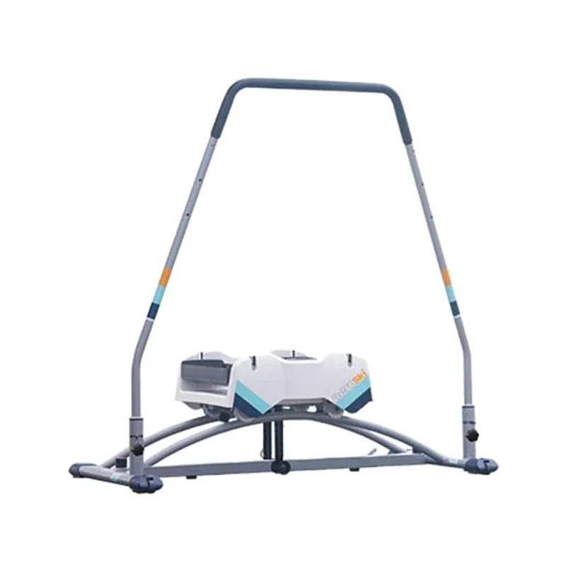 Aeroski Ski Fitness Workout Machine With Recoil Spring Resistance, Gray - 2.0