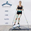 Aeroski Ski Fitness Workout Machine With Recoil Spring Resistance, Gray - 2.0