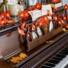 AGCAN 3 Pack Maple Leaf String Light, Total 60 LED 30Ft Artificial Fall Decor Leaf Light USB Operated Centerpiece Table