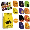 AGCAN 40 Pcs Halloween Treat Bags, Paper Goodie Bag with 48 Stickers, 10 Design, Party Favor Bags for Gifts, Halloween,