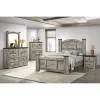 Aimon Rustic Gray 5-Piece Panel Bedroom Set - King Or Queen