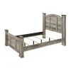 Aimon Rustic Gray 5-Piece Panel Bedroom Set - King Or Queen