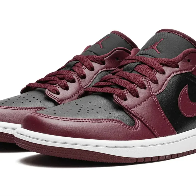 AIR JORDAN 1 Low Women's Sneakers - Dark Beetroot