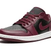 AIR JORDAN 1 Low Women's Sneakers - Dark Beetroot