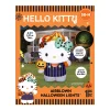 Airblown Halloween Yard Inflatables Light Hello Kitty in Purple Striped Overalls Sanrio