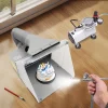 Airbrush Spray Booth Kit With LED Light, Filter Hose And Spray Guns For Model Painting