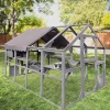 aivituvin Large Outdoor Cat Enclosure With 7 Platforms, 2 Bridges And 2 Small Houses