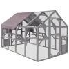aivituvin Outdoor Cat Run Large Cat Enclosure