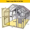 aivituvin Outdoor Cat Run Large Cat Enclosure
