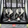 Allen Sports 2-Child Bicycle Trailer And Stroller, Green - AS2